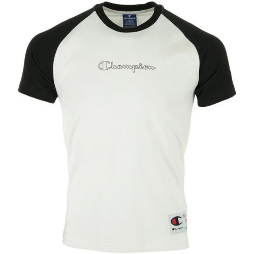 Textil Muži Trička s krátkým rukávem Champion Crewneck T-Shirt Bílá