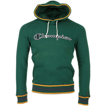 Textil Muži Mikiny Champion Hooded Sweatshirt Zelená