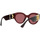 Hodinky & Bižuterie sluneční brýle Versace Occhiali da Sole  VE4438B 538569 Červená