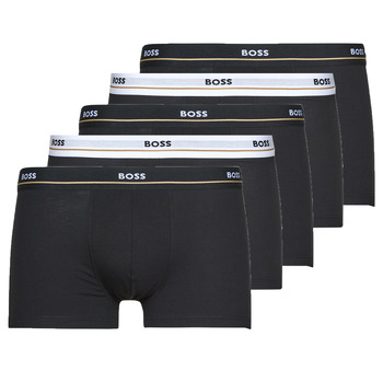 Spodní prádlo Muži Boxerky BOSS Trunk 5P Essential Černá
