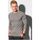 Textil Muži Trička s krátkým rukávem Ombre Pánské basic tričko s dlouhým rukávem Konrad Hnědá