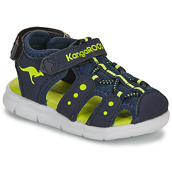 Boty Chlapecké Sportovní sandály Kangaroos K-Mini Tmavě modrá / Žlutá