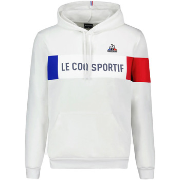 Textil Mikiny Le Coq Sportif Tricolore Hoody N°1 Bílá