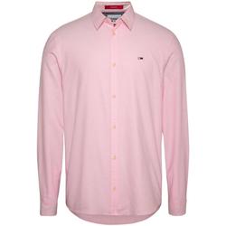 Textil Muži Košile s dlouhymi rukávy Tommy Hilfiger  Růžová