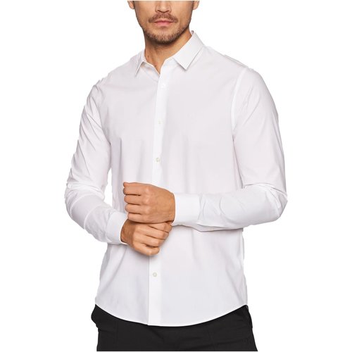 Textil Muži Košile s dlouhymi rukávy Calvin Klein Jeans J30J319065 Bílá