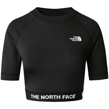 Textil Ženy Trička s krátkým rukávem The North Face Crop LS Černá
