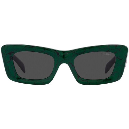Hodinky & Bižuterie sluneční brýle Prada Occhiali da Sole  PR13ZS 16D5S0 Zelená