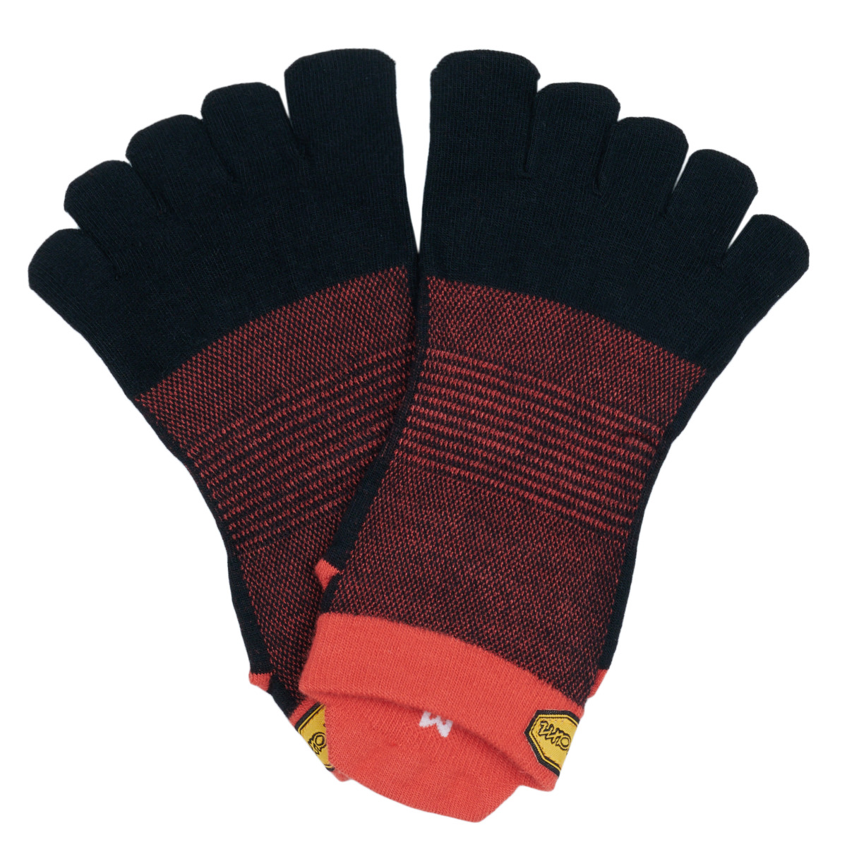 Doplňky  Sportovní ponožky  Vibram Fivefingers ATHLETIC NO SHOW Červená / Černá