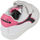 Boty Děti Módní tenisky Diadora 101.173339 01 C8593 White/Black iris/Pink pas Bílá