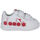 Boty Děti Módní tenisky Diadora 101.176276 01 C0823 White/Ferrari Red Italy Červená