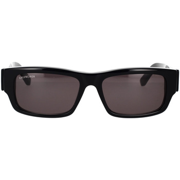 Hodinky & Bižuterie Muži sluneční brýle Balenciaga Occhiali da Sole  BB0261SA 001 Černá