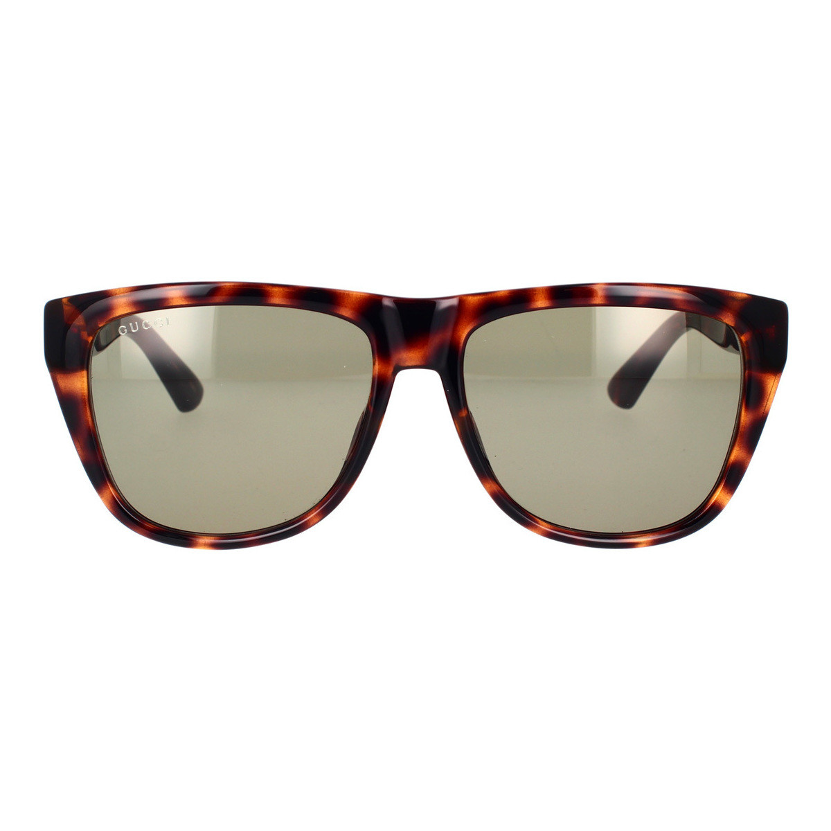 Hodinky & Bižuterie Muži sluneční brýle Gucci Occhiali da Sole  GG1345S 003 Hnědá
