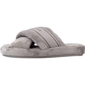 Tommy Hilfiger COMFY HOME SLIPPERS WITH Šedá
