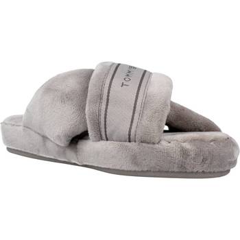 Tommy Hilfiger COMFY HOME SLIPPERS WITH Šedá