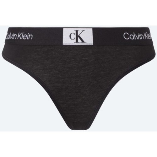 Spodní prádlo Ženy Slipy Calvin Klein Jeans 000QF7221EUB1 MODERN THONG Černá