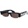 Hodinky & Bižuterie sluneční brýle McQ Alexander McQueen Occhiali da Sole  AM0404S 001 Černá
