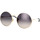 Hodinky & Bižuterie Ženy sluneční brýle Chloe Occhiali da Sole Chloé CH0166S 001 Zlatá