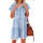 Textil Ženy Krátké šaty Omg Dámské džínové šaty s knoflíky Motala modrá Modrá