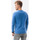 Textil Muži Trička s krátkým rukávem Ombre Pánské Basic tričko s dlouhým rukávem Konrad Tmavě modrá