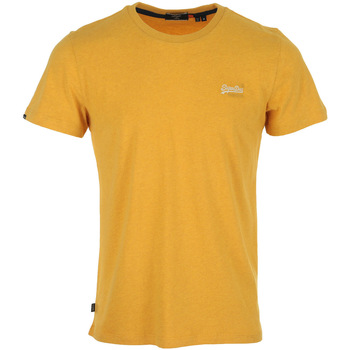 Textil Muži Trička s krátkým rukávem Superdry OL Vintage Emb Tee Žlutá