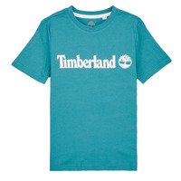 Textil Chlapecké Trička s krátkým rukávem Timberland T25U24-875-C Modrá