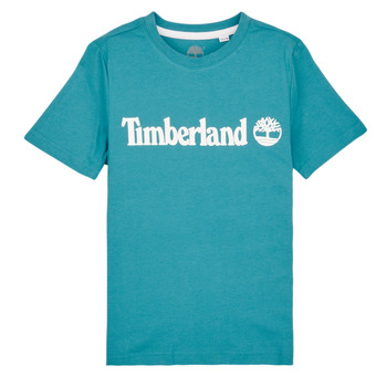 Textil Chlapecké Trička s krátkým rukávem Timberland T25U24-875-C Modrá
