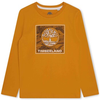 Textil Chlapecké Trička s krátkým rukávem Timberland T25U36-575-J Žlutá
