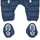 Textil Chlapecké Prošívané bundy Timberland T96263-857 Tmavě modrá