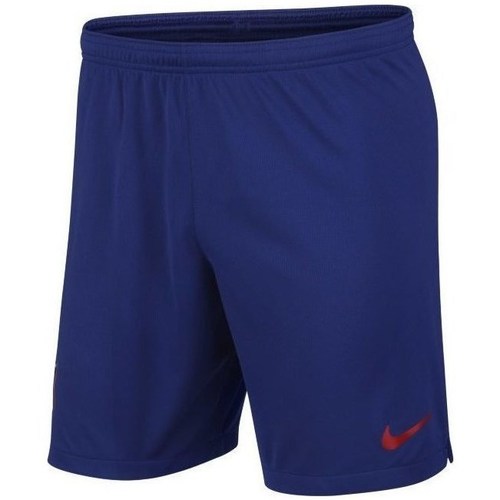 Textil Muži Tříčtvrteční kalhoty Nike Atletico Madryt Homeaway 1819 Modrá