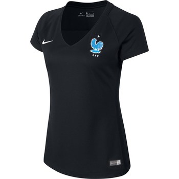 Nike Trička s krátkým rukávem France 2017 Stadium - Černá