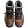 Boty Chlapecké Kotníkové boty Wawel MA860 hnědo černé pánské polobotky Hnědá