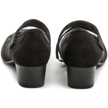 Jana 8-24363-20 černá dámská letní obuv šíře H Černá
