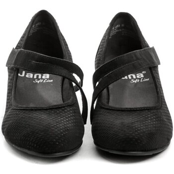 Jana 8-24363-20 černá dámská letní obuv šíře H Černá