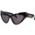 Hodinky & Bižuterie Ženy sluneční brýle Gucci Occhiali da Sole  GG1294S 001 Černá