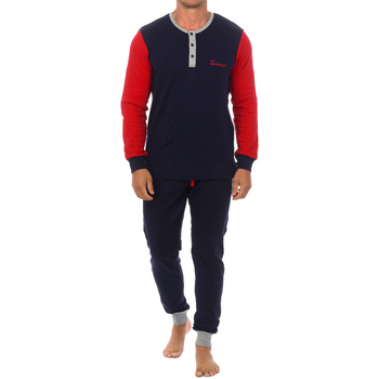 Textil Muži Pyžamo / Noční košile Abanderado A0CHI-1PR Modrá