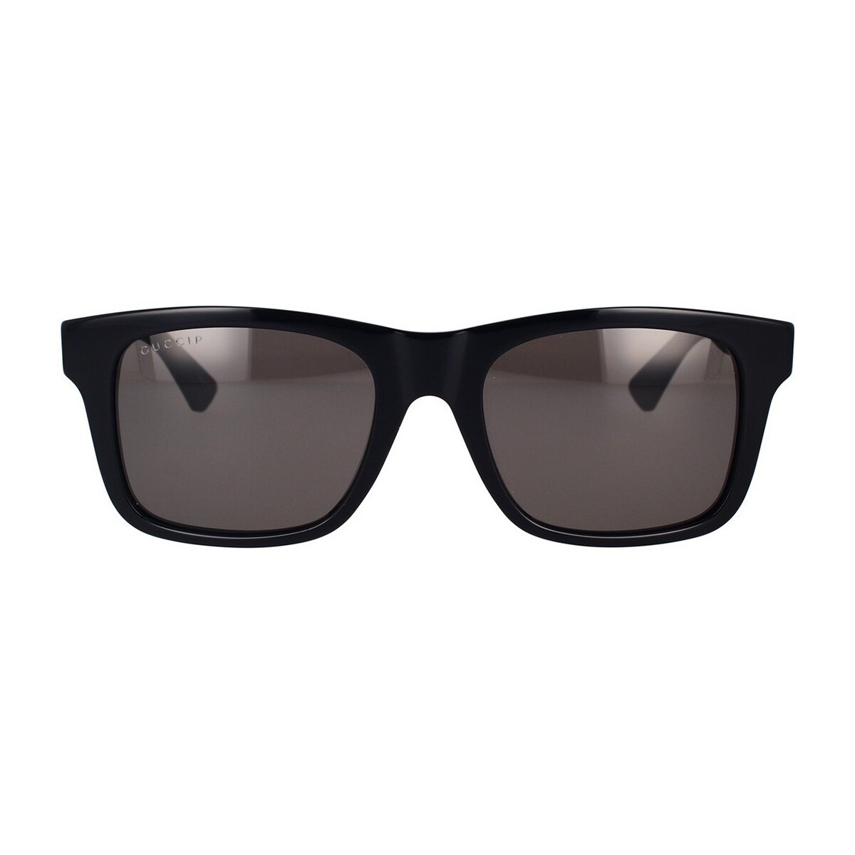 Hodinky & Bižuterie Muži sluneční brýle Gucci Occhiali da Sole  GG0008S 002 Polarizzati Černá