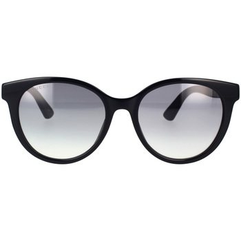 Hodinky & Bižuterie Ženy sluneční brýle Gucci Occhiali da Sole  GG0702SKN 001 Černá