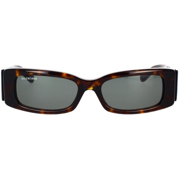 Hodinky & Bižuterie Ženy sluneční brýle Balenciaga Occhiali da Sole  BB0260S 002 Hnědá