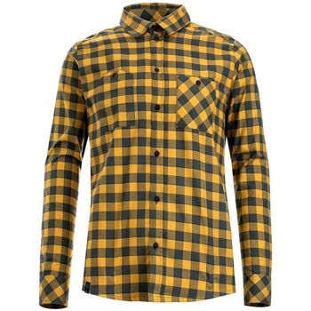 Textil Muži Košile s dlouhymi rukávy Woox pánská košile Camisia Tawny Senor Žluto-černá M Černá