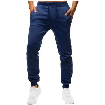 Textil Muži Teplákové kalhoty D Street Pánské teplákové kalhoty Aeny modrá Modrá