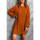 Textil Ženy Krátké šaty Omg Dámské pletené šaty Levande oranžová Oranžová