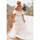 Textil Ženy Krátké šaty Omg Dámské maxi šaty Hebel bílá Bílá