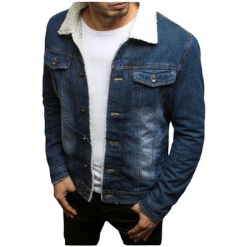 D Street Pánská džínová bunda Siberria jeansová Modrá