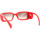 Hodinky & Bižuterie sluneční brýle Gucci Occhiali da Sole  GG1325S 005 Červená