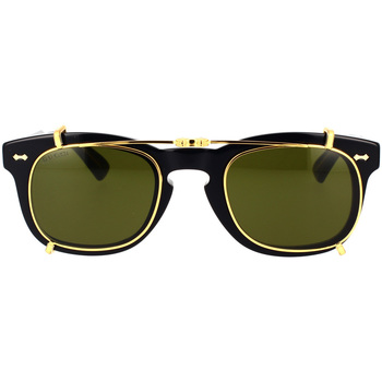 Hodinky & Bižuterie sluneční brýle Gucci Occhiali da Sole  GG0182S 008 Černá