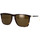 Hodinky & Bižuterie sluneční brýle Gucci Occhiali da Sole  GG1269S 002 Hnědá