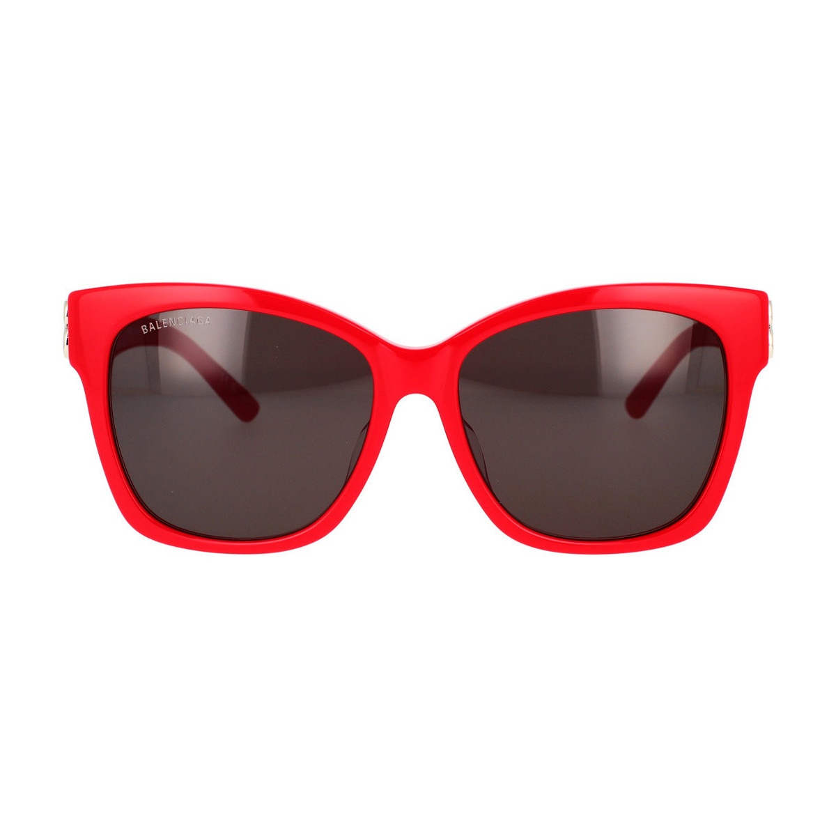 Hodinky & Bižuterie Ženy sluneční brýle Balenciaga Occhiali da Sole  BB0102SA 012 Červená