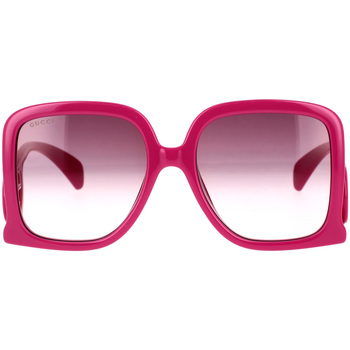 Hodinky & Bižuterie Ženy sluneční brýle Gucci Occhiali da Sole  GG1326S 004 Fialová