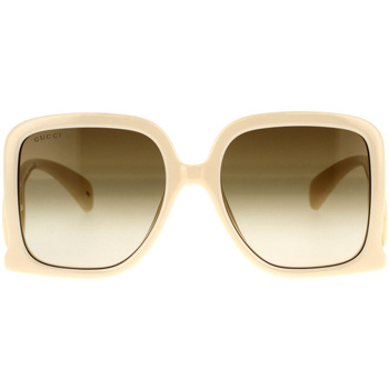 Hodinky & Bižuterie Ženy sluneční brýle Gucci Occhiali da Sole  GG1326S 002 Oranžová
