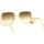 Hodinky & Bižuterie Ženy sluneční brýle Gucci Occhiali da Sole  GG1326S 002 Oranžová
